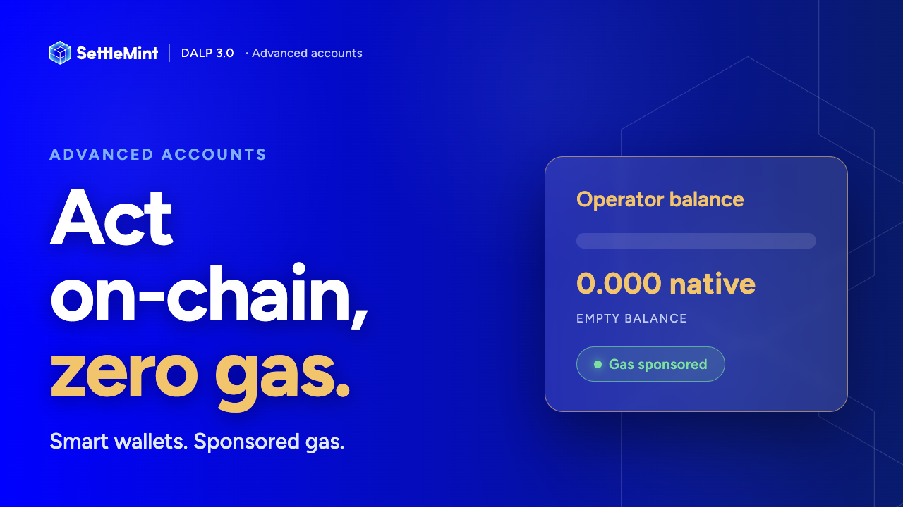 Advanced accounts