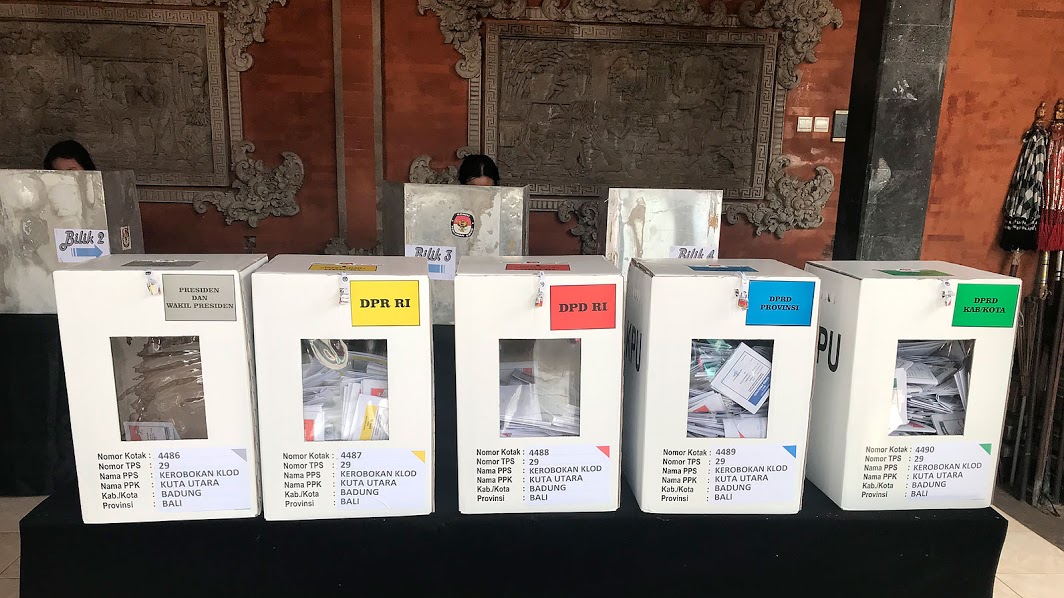 Indonesian elections blockchain